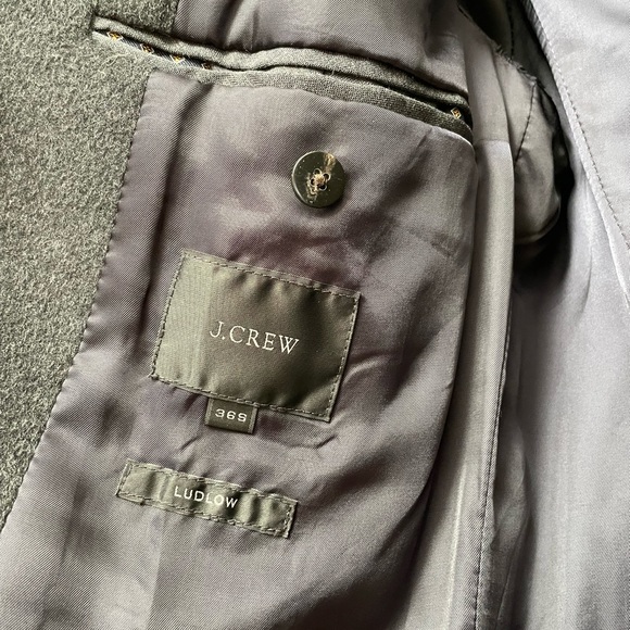 J. Crew Wool/Cashmere Ludlow Topcoat - Picture 2 of 5